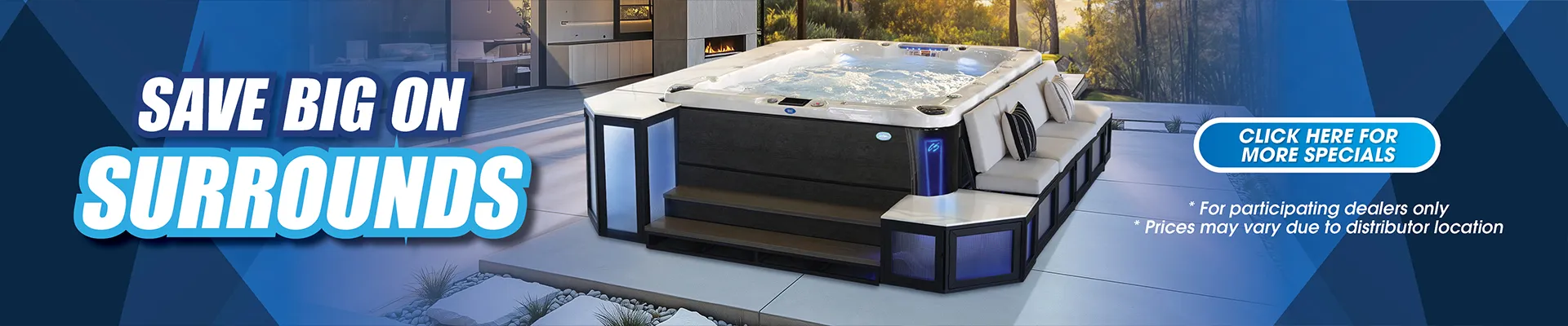 Calspas hot tub being used in a family setting - Commerce City